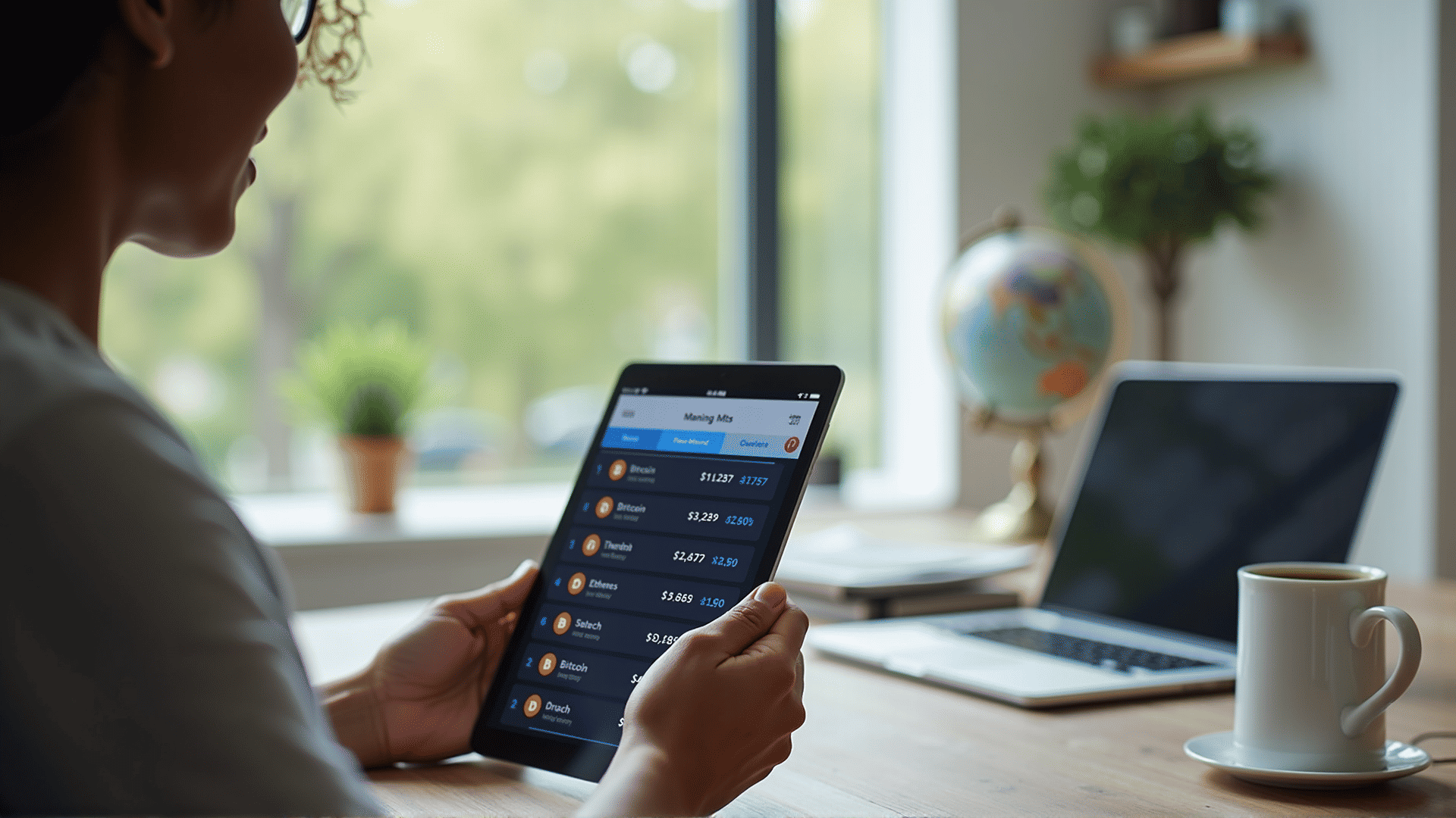 Managing cryptocurrencies with Coinbase Wallet
